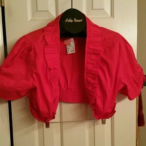 Plus size shrug